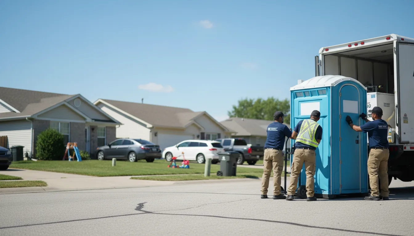 Standard Porta Potty Rentals in Rochelle, IL near me